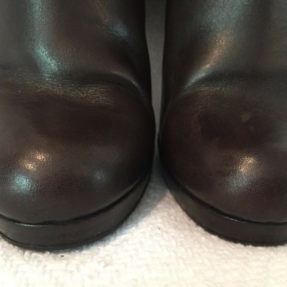 Cole Haan Kennedy Wool Felt High Heel Boots 5 B - Picture 4 of 8